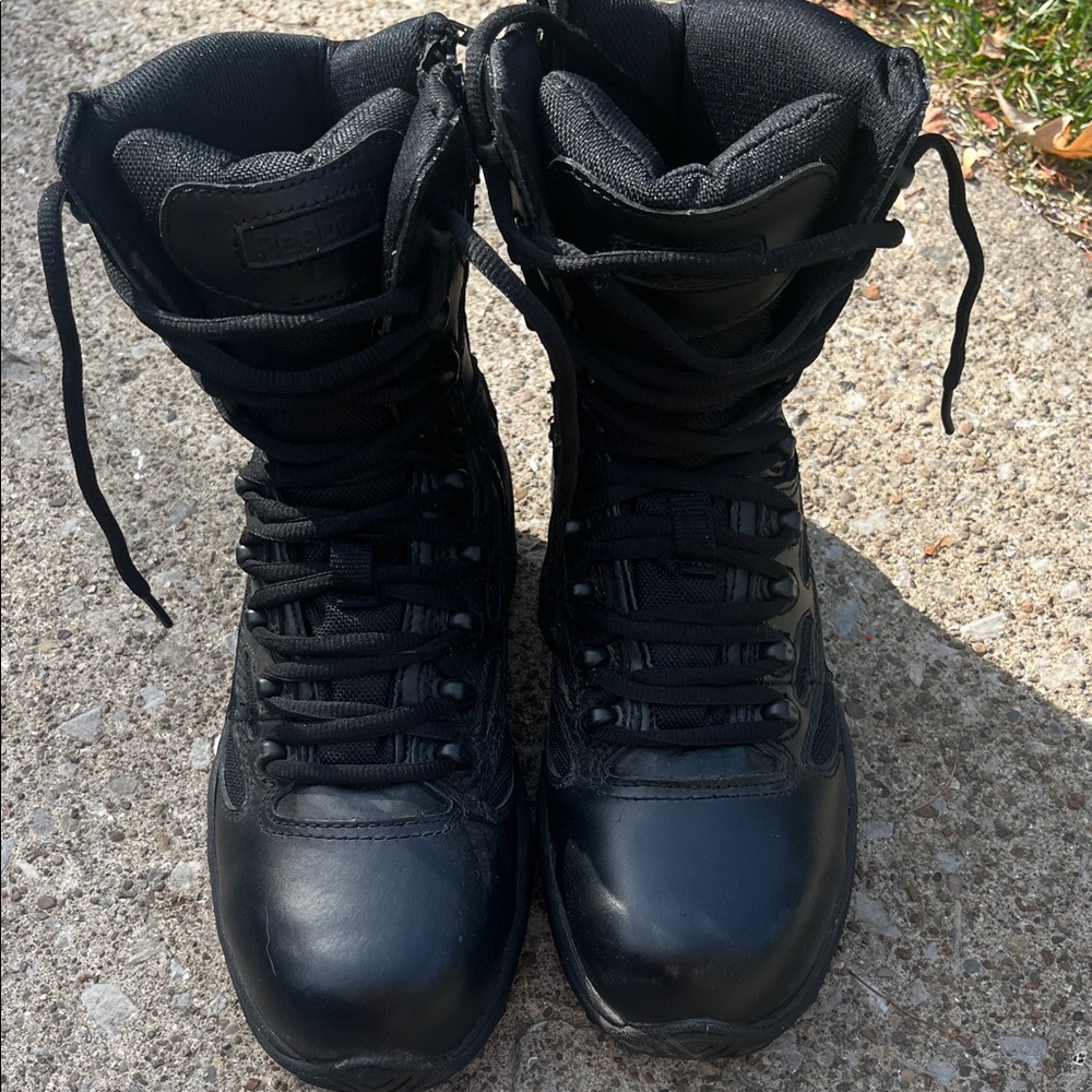 Reebok steel toe boots